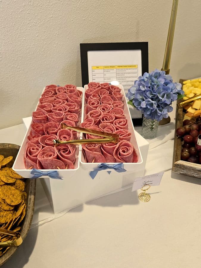 🥩 Salami Roses